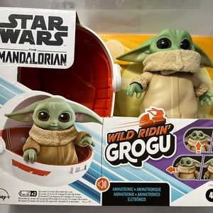 Mandalorian wild ridin Grogu